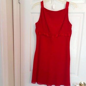 Red  Party Prom Dress by Scott McClintock Petite Size 10